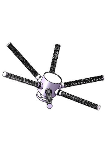 Hub and header lateral